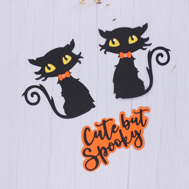 ZFPARTY Halloween Black Cats Metal Cutting Dies Stencils for DIY  Scrapbooking Decorative Embossing DIY Paper Cards - AliExpress